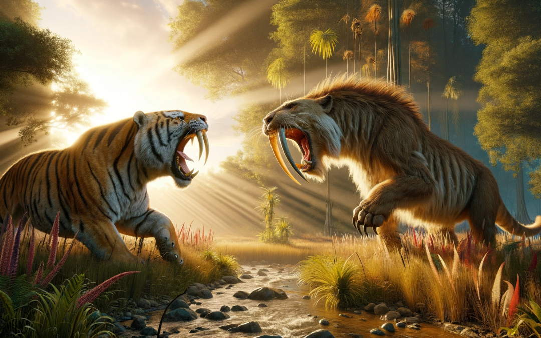 Los dientes de sable, ejemplo de evolución convergente